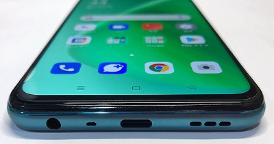 au OPG02 OPPO A54 5G イヤホンジャック USB端子 USB Type C