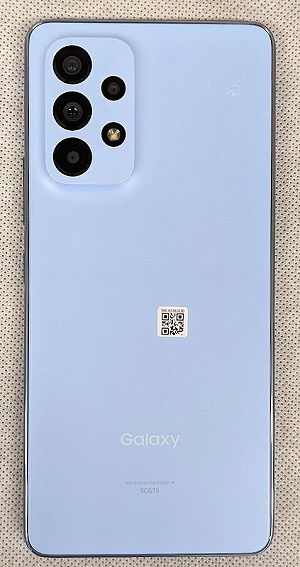 au Galaxy A53 5G SCG15 レビュー 本体カラー 色