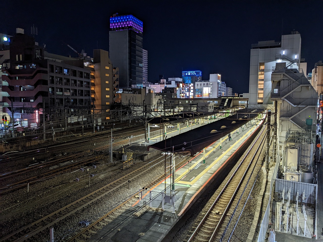 Pixel5 夜景