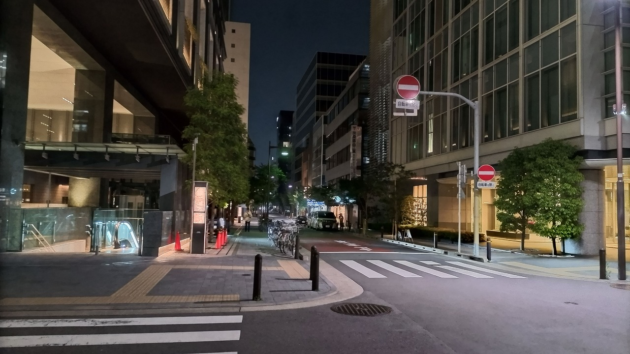 UQモバイル AQUOS sense6s 夜景 カメラ レビュー