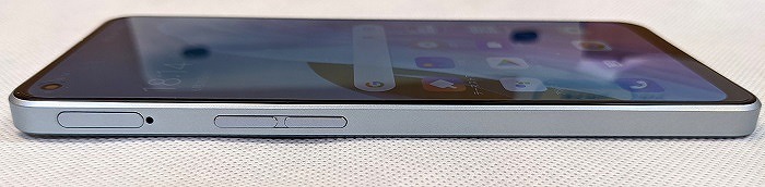 ワイモバイル OPPO Reno7 A SIMスロット 音量ボタン